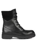 Botki damskie - Geox Botki D36UPA-04322 C9999 Czarny - miniaturka - grafika 1