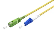 Kable światłowodowe - Goobay 59649 kabel InfiniBand / światłowodowy 2 m SC LC FTTH Żółty - miniaturka - grafika 1