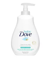 Kosmetyki kąpielowe dla dzieci - Dove Baby Sensitive Moisture Head To Toe Wash emulsja do mycia ciała i włosów dla dzieci 400ml - miniaturka - grafika 1