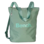 Plecaki - Bench pastelowy zielony plecak nylon miejski plecak zielony sklep damski 30x40x13 plecak damski D2ORI303L - miniaturka - grafika 1