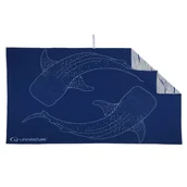 Ręczniki - Szybkoschnący ręcznik SoftFibre Lifeventure 150x90 cm Whale Shark - miniaturka - grafika 1