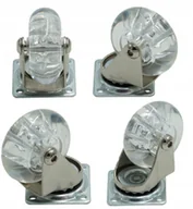 Meble modułowe i akcesoria - Kółko Meblowe Brazylia 50mm Bez Hamulca Mocne 4szt - miniaturka - grafika 1