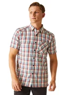 Koszulki sportowe męskie - Regatta Koszula funkcyjna "Mindano VIII" ze wzorem - miniaturka - grafika 1