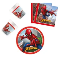 Zestawy naczyń dla dzieci - SPIDERMAN  Zestaw PARTY URODZINOWY Zastawa Stołowa Papierowa Dziecięca - miniaturka - grafika 1