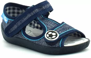 Buty dla chłopców - Kapcie dziecięce RenBut 13-140LP-0127 - grafika 1