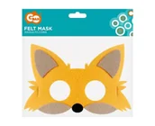 Dodatki do strojów karnawałowych - Maska filcowa lis 18.5x12cm - Godan - miniaturka - grafika 1
