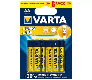 Varta Bateria LR6 AA Long Life Alkaline (6 szt.) - Baterie i akcesoria - miniaturka - grafika 3