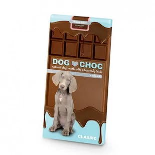 Duvo+ DUVO CZEKOLADA DOG CHOC CLASSIC 100g DLA PSÓW 18 OF-A-12379 - Przysmaki dla psów - miniaturka - grafika 1