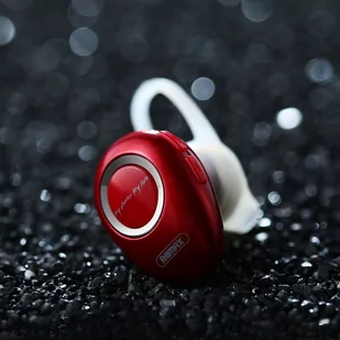 REMAX HIFI Sound Quality Single Headset RB-T22 czerwona - Słuchawki - miniaturka - grafika 3