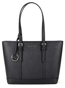 Michael Kors Skórzana torebka w kolorze czarnym - 36 x 25 x 13 cm - Torebki damskie - miniaturka - grafika 1