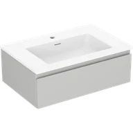 Szafki łazienkowe - Mexen Orio szafka łazienkowa 70 cm z umywalką Otis, 1 szuflada, szara mat/biała mat - 91A10-07023-1-BF62-W18M01 - miniaturka - grafika 1