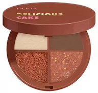 Cienie do powiek - Pupa Its Delicious Cake - Paleta cieni do powiek 001 Caramel Cake 7,2g - miniaturka - grafika 1