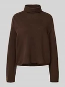 Swetry damskie - Golf o kroju relaxed fit z mieszanki wełny - miniaturka - grafika 1