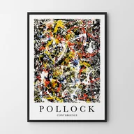 Obrazy i zdjęcia na płótnie - Plakat Pollock Convergence - miniaturka - grafika 1