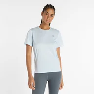 Koszulki i topy damskie - Koszulka damska New Balance WT41222FRL niebieska - miniaturka - grafika 1