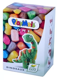 PlayMais Loick Biowertstoff Dinozaur - Zabawki kreatywne - miniaturka - grafika 1