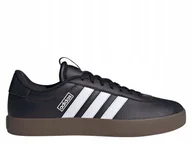 Buty sportowe męskie - Buty męskie adidas VL Court czarne ID6286 44 2/3 - miniaturka - grafika 1