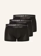 Majtki damskie - Calvin Klein Bokserki, 3 Szt. schwarz - miniaturka - grafika 1