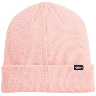 Czapka Puma Classic Cuff Beanie Jr 023462 (kolor Różowy, rozmiar Junior) - Czapki damskie - miniaturka - grafika 2