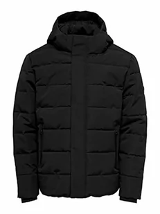 ONLY & SONS ONSCAYSON Puffa OTW męska kurtka pikowana, czarna, XXL, czarny, XXL - Kurtki męskie - miniaturka - grafika 1