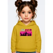 Bluzy dla dziewczynek - BLUZA DZIECIĘCA HUNTRIX SAJA BOYS 134-140 Z KAPTUREM BAWEŁNIANA JAKOŚĆ - miniaturka - grafika 1