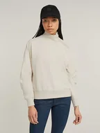 Bluzy damskie - G-Star Bluza w kolorze białym - miniaturka - grafika 1