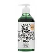 Płyny do naczyń - Yope, naturalny płyn do naczyń, Mięta i Mandarynka, 750ml - miniaturka - grafika 1