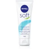 Kremy do twarzy - Nivea Soft krem 75ml - miniaturka - grafika 1