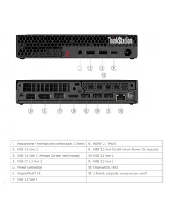 Lenovo ThinkStation P3 Tiny i7/16GB/512GB/Win11 30H0000FCK - Zestawy komputerowe - miniaturka - grafika 1