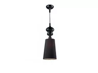 Lampy sufitowe - Azzardo BAROCO LAMPA wisząca AD7121-1 (BLACK) - miniaturka - grafika 1