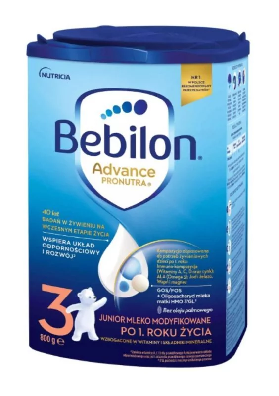 Bebilon Junior 3 z Pronutra 800g