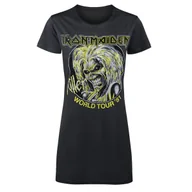 Bluzki damskie - tunika IRON MAIDEN - KILLERS WORLD TOUR ciemnoszara-S - miniaturka - grafika 1