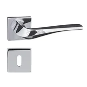 Klamki - DOMINO Klamka ADEL-QR slim M6 chrom BB - miniaturka - grafika 1