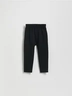 Spodenki dla niemowląt - Reserved - Bawełniane legginsy - czarny - miniaturka - grafika 1