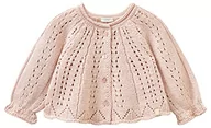 Swetry damskie - United Colors of Benetton Chłopięca koreańska koszulka M/L 118ta500a kardigan sweter, jasnoróżowy, 3 V 5, 74 cm, Jasnoróżowy 3v5, 74 - miniaturka - grafika 1