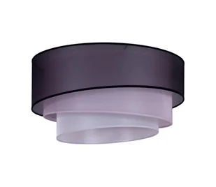 Duolla - Lampa sufitowa TRIO 1xE27/15W/230V śr. 45 cm czarny/różowy/srebrny - Lampy sufitowe - miniaturka - grafika 1