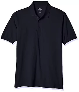 Koszulki męskie - Dickies Męska koszulka polo z krótkim rękawem, Ciemnogranatowy, L - grafika 1