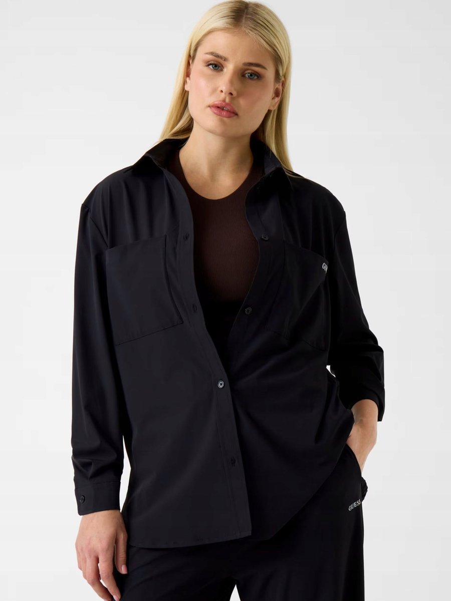 Koszula damska Guess V6RH00 WL232 CZARNA - XL