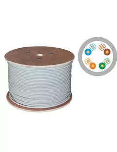 Q-LANTEC Q-LANTEC Kabel U/UTP kat.5E Eca 24AWG PVC 100% Miedziane 500m KIU5PVC500Q - Kable miedziane - miniaturka - grafika 1