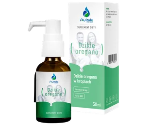 Avitale OLEJEK Z DZIKIEGO OREGANO w kroplach 30ml - Suplementy naturalne - miniaturka - grafika 1