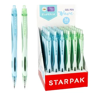 Długops Żelowy Wave Op.36 Szt. Starpak 490061 - Długopisy - miniaturka - grafika 1