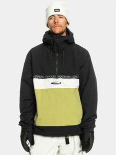 Quiksilver Kurtka anorak Steeze Jk Snjt EQYTJ03421 Czarny Regular Fit - Kurtki męskie - miniaturka - grafika 1