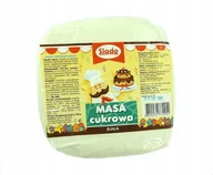 Dodatki do ciast w proszku - LUKIER PLASTYCZNY MASA CUKROWA 1 KG BIAŁY SLADO - miniaturka - grafika 1