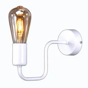 Lampy ścienne - Biały industrialny kinkiet ścienny - S575 H1-T57 - miniaturka - grafika 1