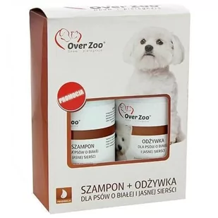 Over Zoo Over Zoo Dwupak Szampon + Odżywka dla białej sierści MS_12880 - Szampony i odżywki dla psów - miniaturka - grafika 2
