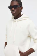 Bluzy męskie - G-Star Raw bluza x Sofi Tukker męska kolor beżowy z kapturem gładka - miniaturka - grafika 1