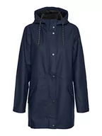 Kurtki damskie - VERO MODA Kurtka damska z wysoką powłoką, granatowy blezer, XS/T - miniaturka - grafika 1