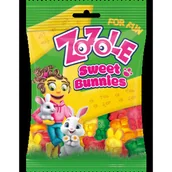 Żelki - Żelki Zozoole Sweet Bunnies - mieszanka owocowych smaków 75g - miniaturka - grafika 1