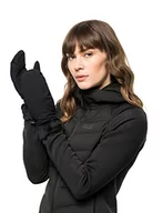 Rękawiczki - Jack Wolfskin Damskie rękawiczki Stormlock HIGHLOFT MITTEN WMN rękawiczki, czarne, M 1907831-6000003 - miniaturka - grafika 1