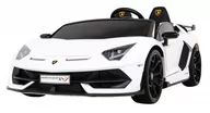 Pojazdy elektryczne dla dzieci - NoName Pojazd Lamborghini SVJ DRIFT Biały PA.SX2028.BIA - miniaturka - grafika 1